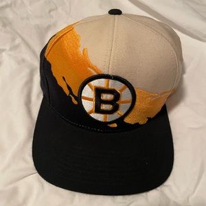 Boston Bruins Mitchell & Ness Vintage Snapback Hat